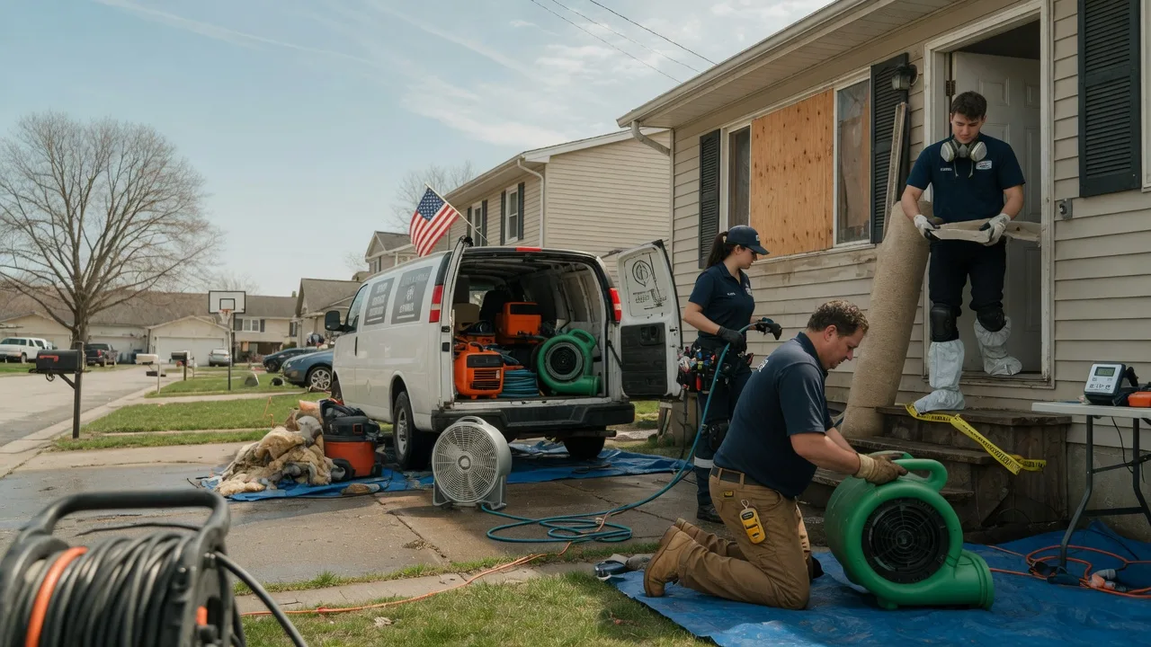 Water Damage Restoration in Abrams, WI near me